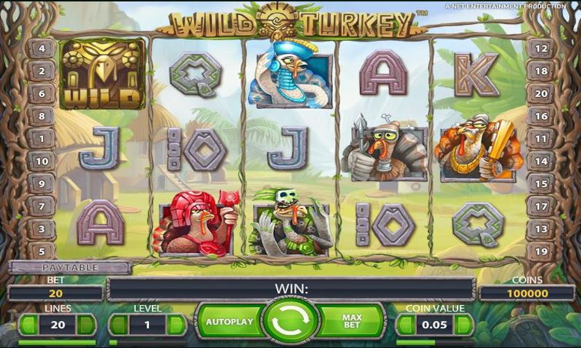 Wild Turkey: мега-крутой слот в режиме демо и на деньги Pokerdom