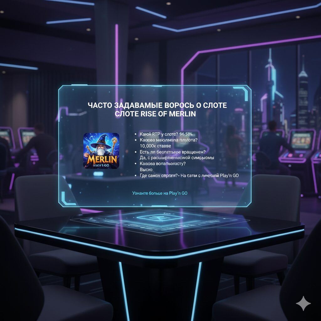 Часто задаваемые вопросы о слоте Rise of Merlin