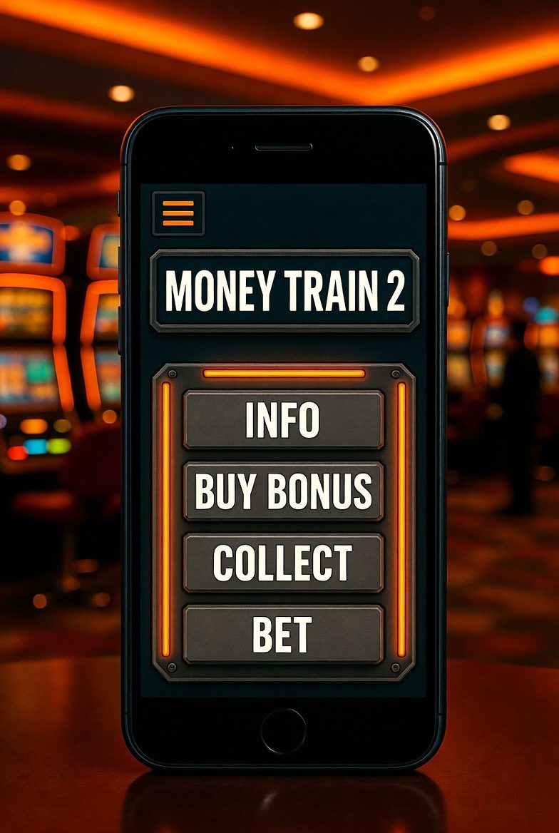 Интерфейс Money Train 2 на мобильном устройстве