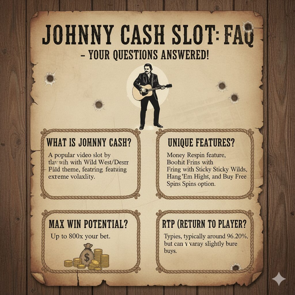Часто задаваемые вопросы о слоте Johnny Cash
