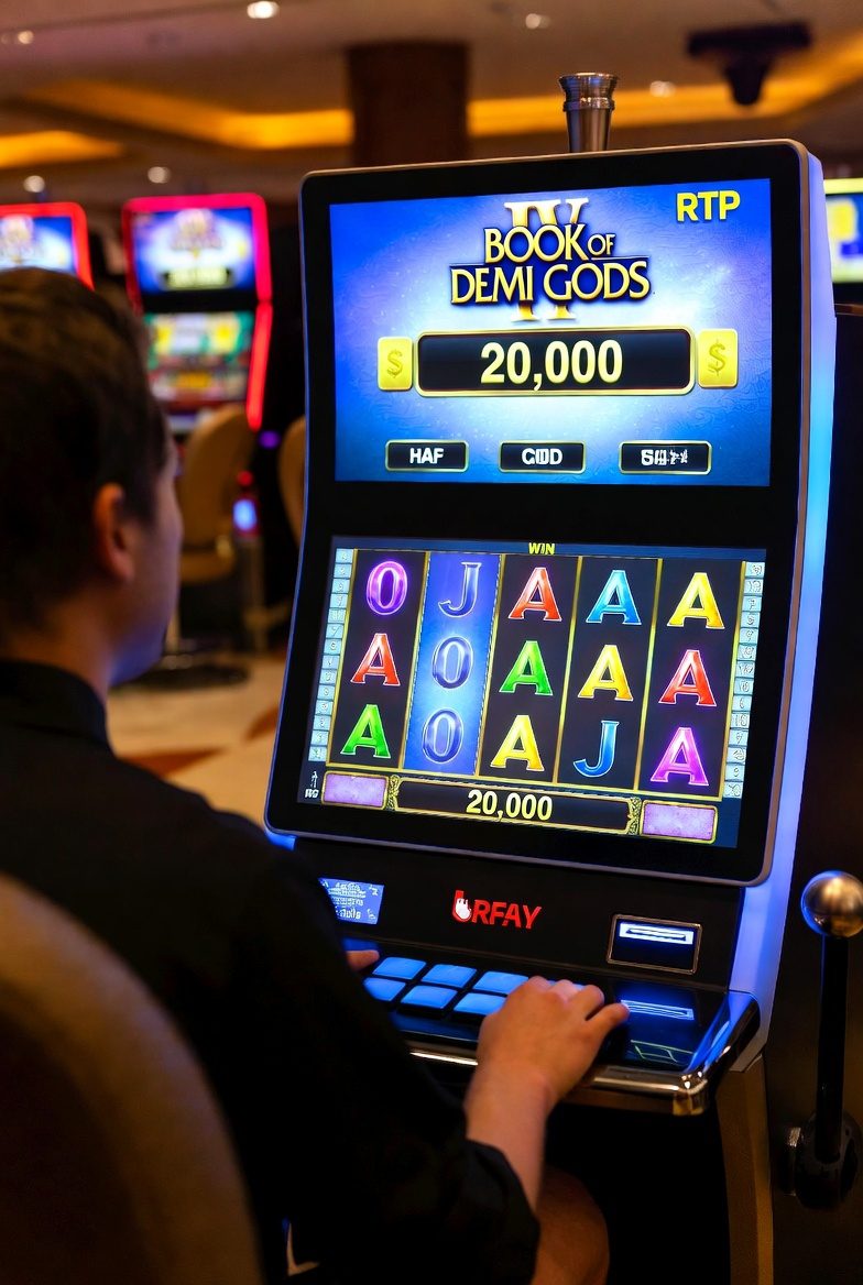 Результаты тестирования RTP слота Book of Demi Gods IV на Pokerdom