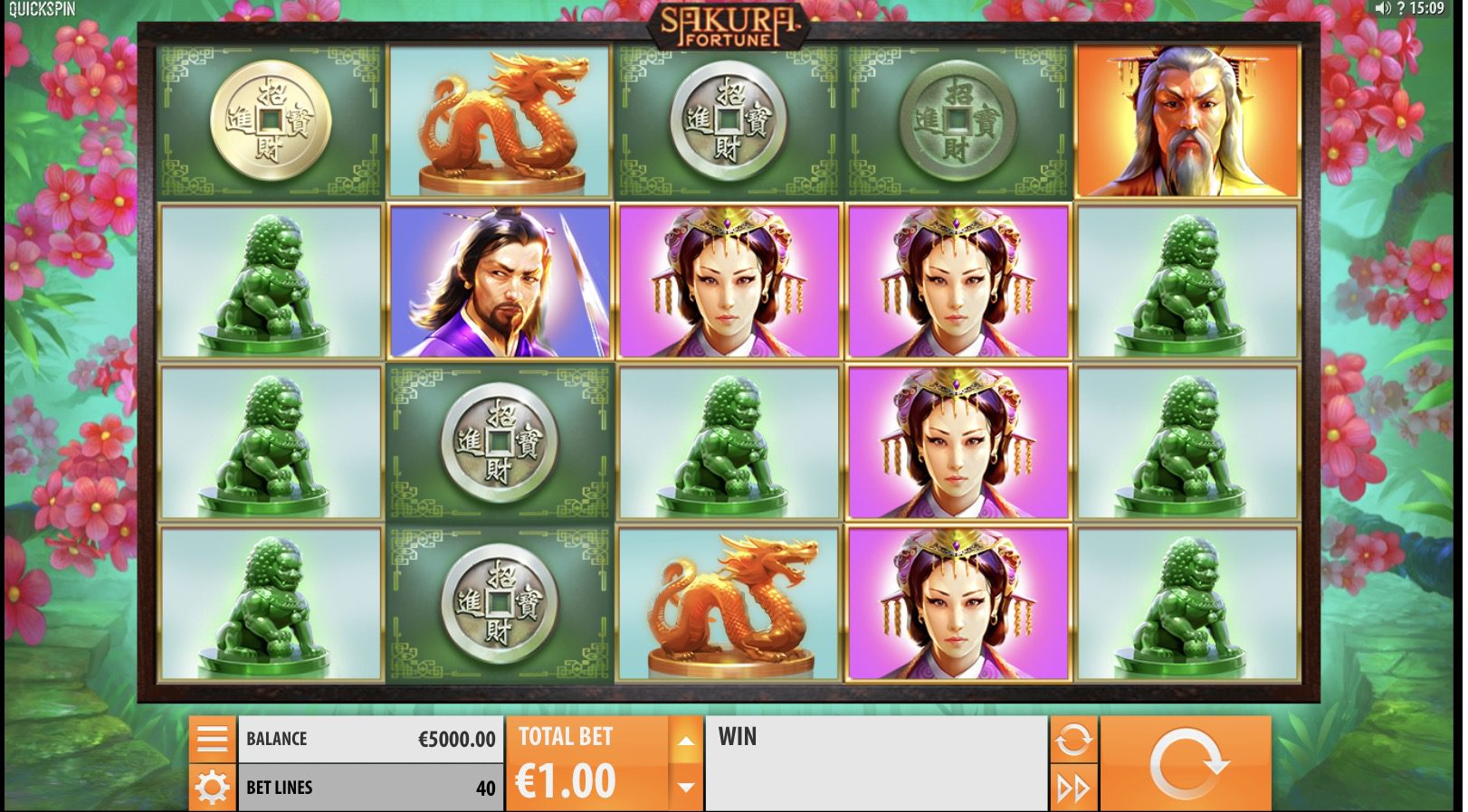 Бесплатные спины с множителем x5 в слоте Sakura Fortune, казино Pokerdom
